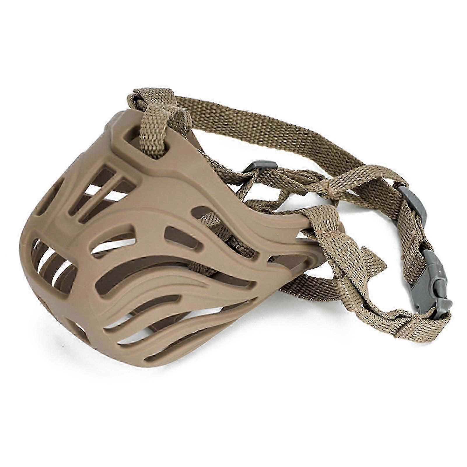Silicone Dog Muzzle with Adjustable Strap Wear-resistant Portable Prevent Bite Pet Muzzle