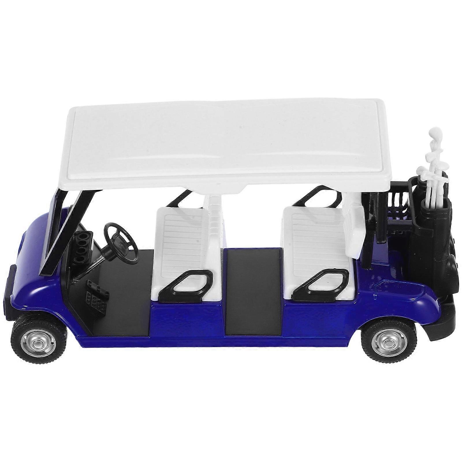Mini Diecast Golf Cart Pullback Action Toy for Golf Party Decor