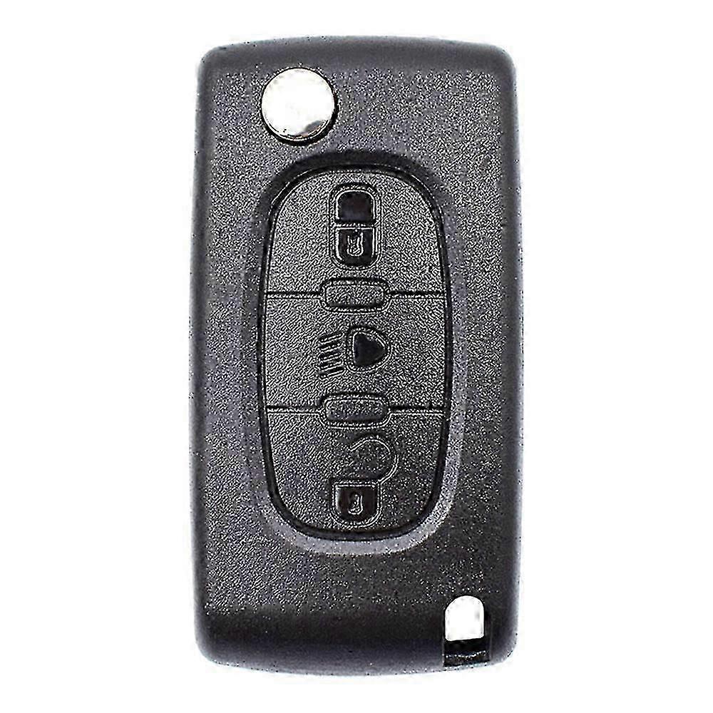 For Citroen C2 C3 C4 C5 C6 C8 Car 3 Buttons Flip Remote Key Case Cover Shell Fob VA2 Blade CE0523 Key Repair Kit
