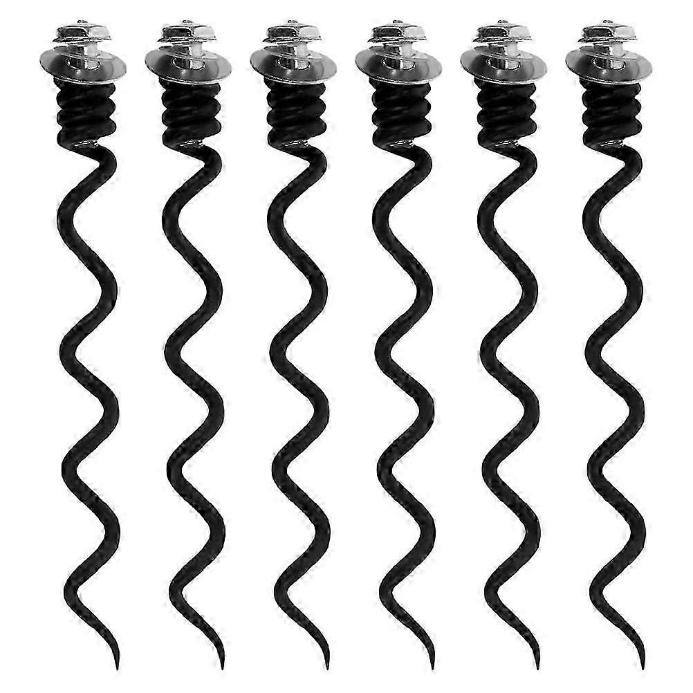 6pcs Metal Corkscrew Spiral Bit Replacement For Wine Opener Sturdy Spiral Bit For Corkscrew Bottle Opener Needle Replacement Repair Accessory