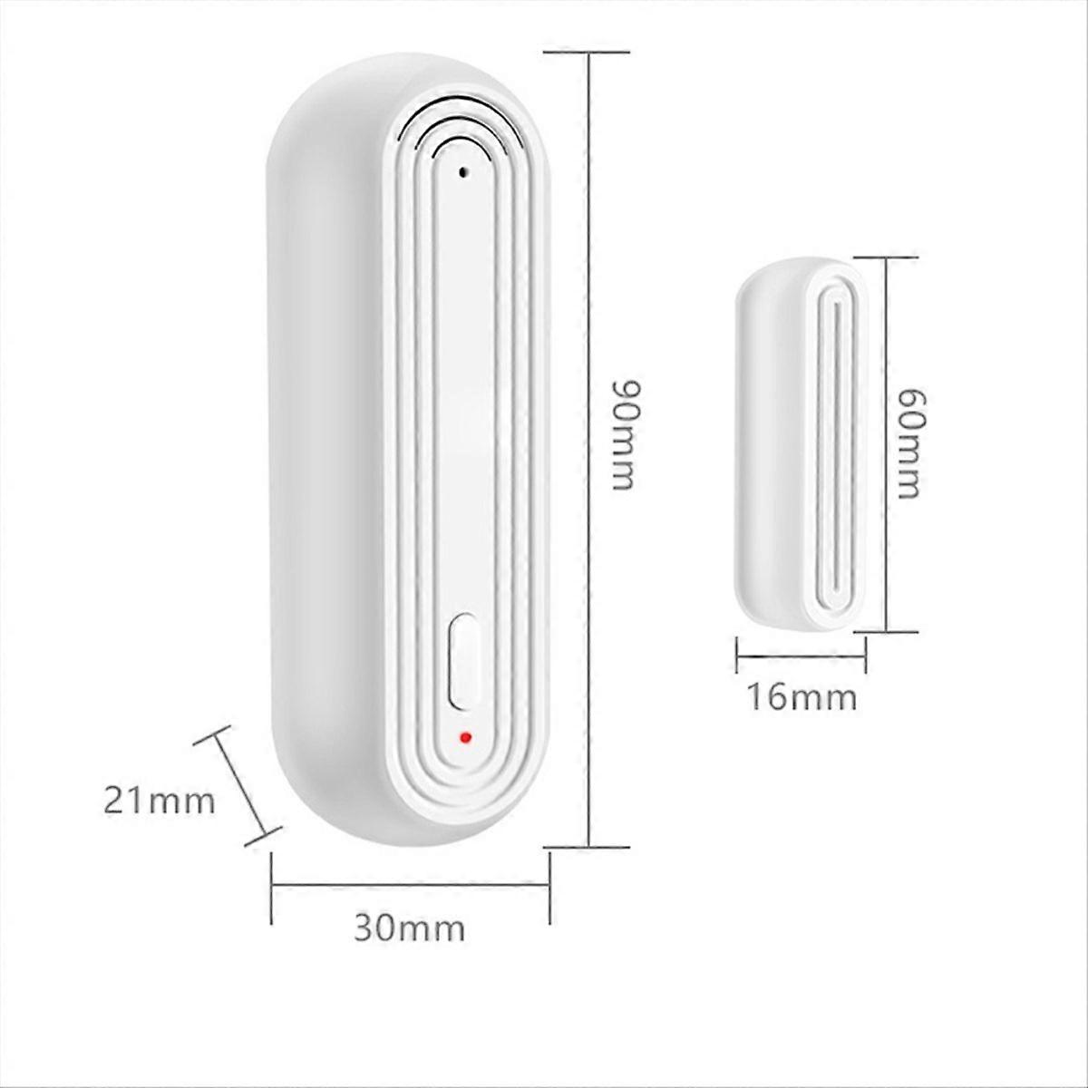 Smart WiFi Door and Window Alarm Sensor, Remote Anti-Theft Alarm