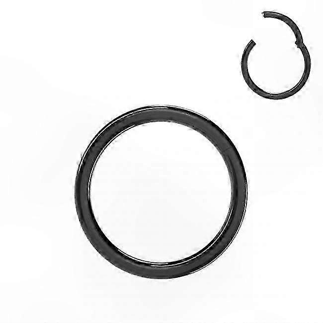Hinged Segment Ring in 316L Surgical Steel, 16g Clicker Style