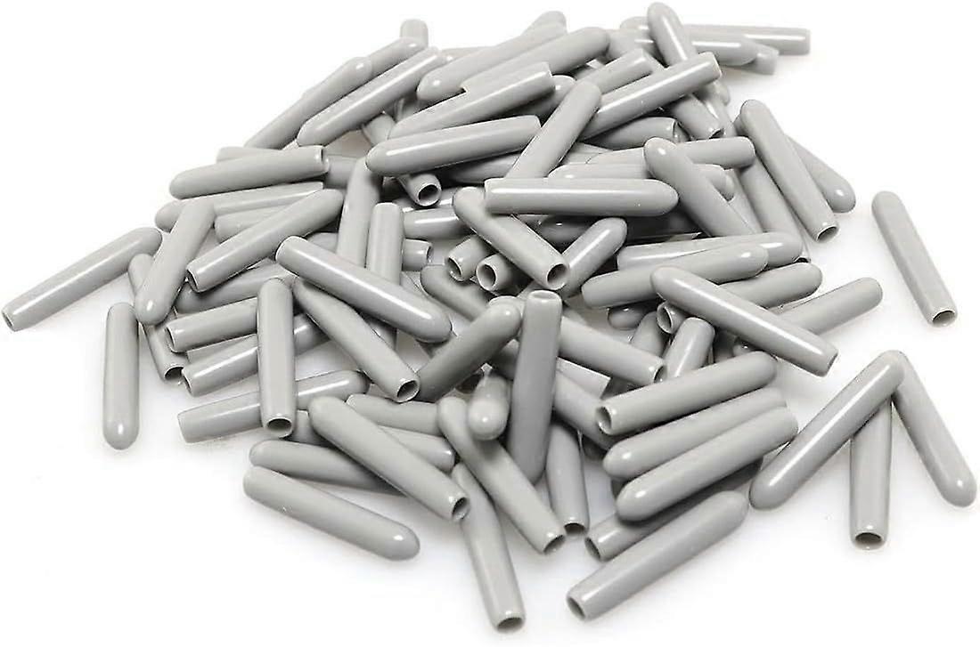 100 חתיכות מכסי מדיח כלים, כיסוי אוניברסלי להגנה על סיכות סל הכלים, נגד חלודה (אפור)