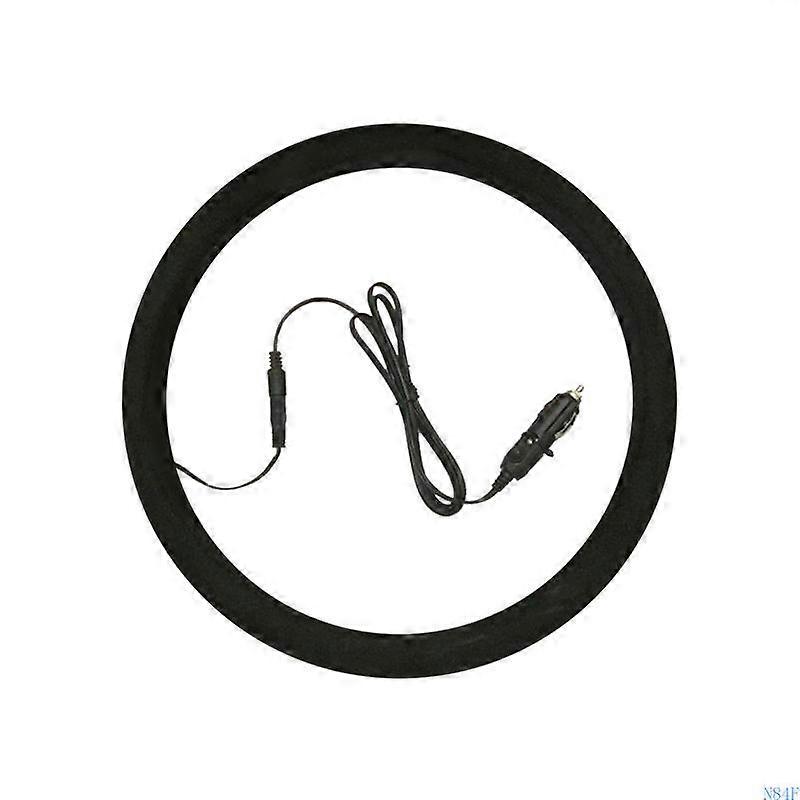 N84F Stylish Steering Wheel for Protection Cover Suede Hand Warmer Heating Function