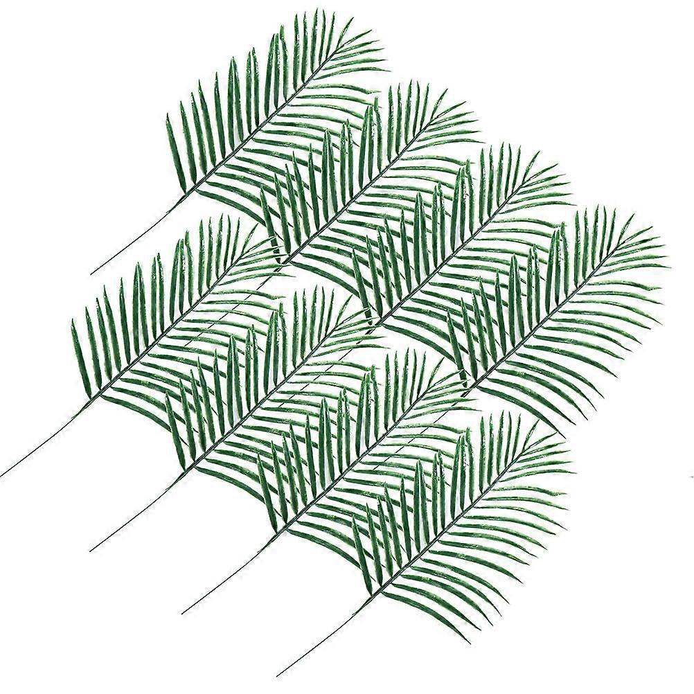 Greenery Decors Artificial Leaves for Adornment 24Pcs Plastic Branches
