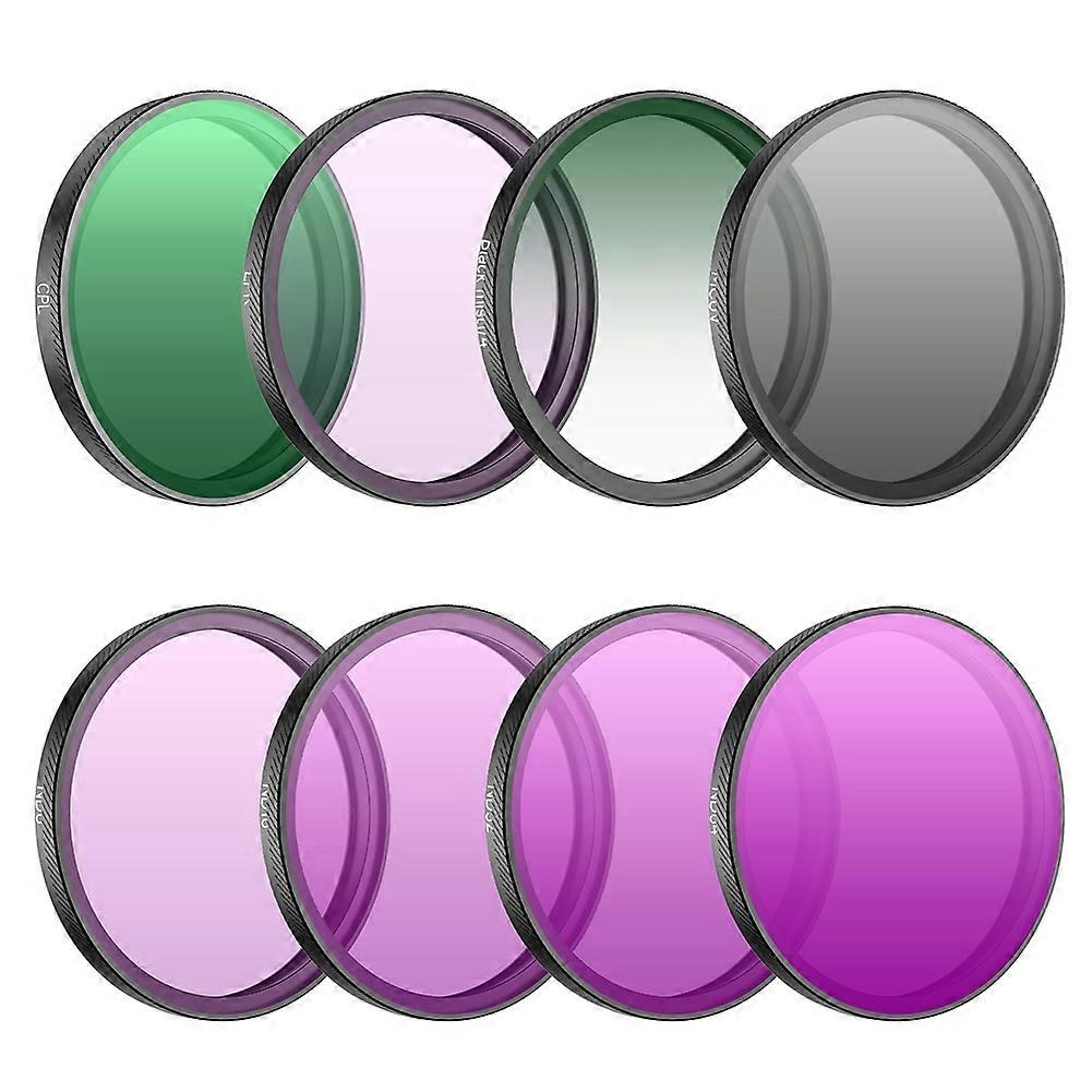 Sunnylife for DJI Osmo Action 6 Lens Filters CPL MCUV ND Filter Set Optical Glass Waterproof Lens Filter for DJI Osmo Action 6