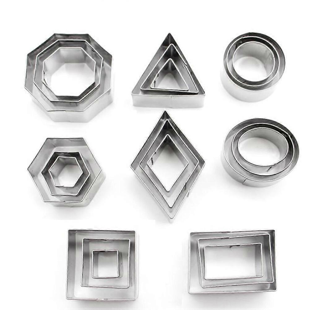 Egg Mold Cake Baking Molds for Bakery with 24Pcs Cookie Cutter Molds