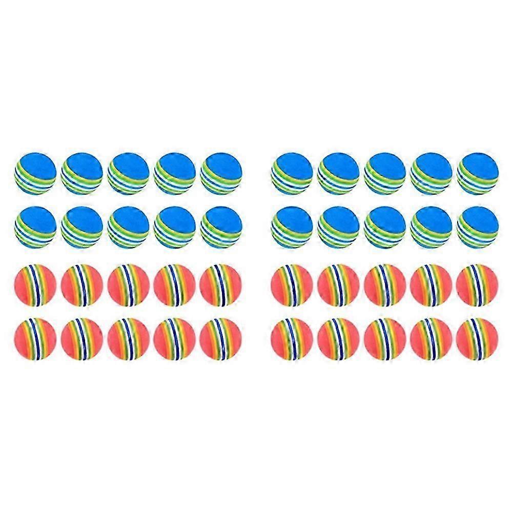 40 Pcs Soft Foam Golf Balls for Indoor Practice-JJ