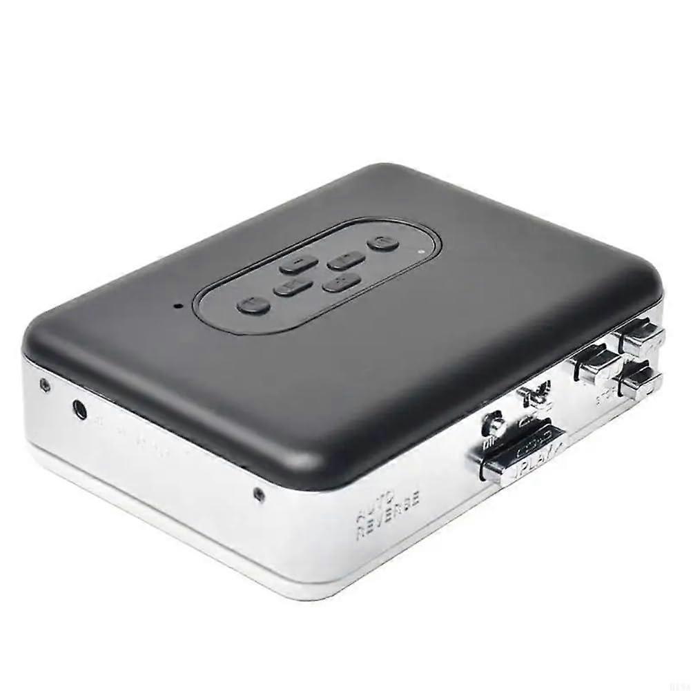 Cassette Player to MP3 Converter Portable Music Player for Cassette Tapes with USB and Bluetooth Compatibility