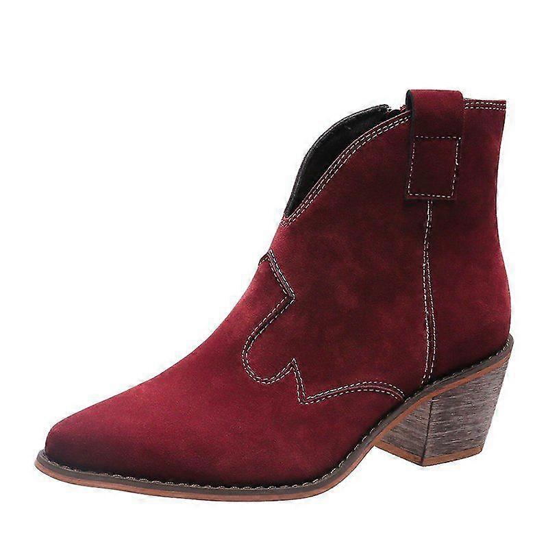 Women's Plus Size Non-slip Zipper Boots