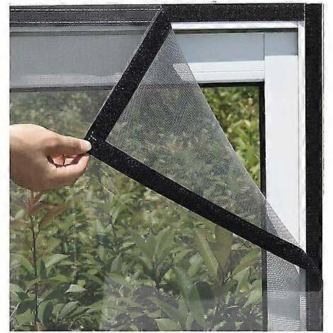 Window Mosquito Net, Self-adhesive Mosquito Net for Windows, Adjustable Mesh for Insects, Transparent Mesh for Cat, Mosquito Net (120*150cm)