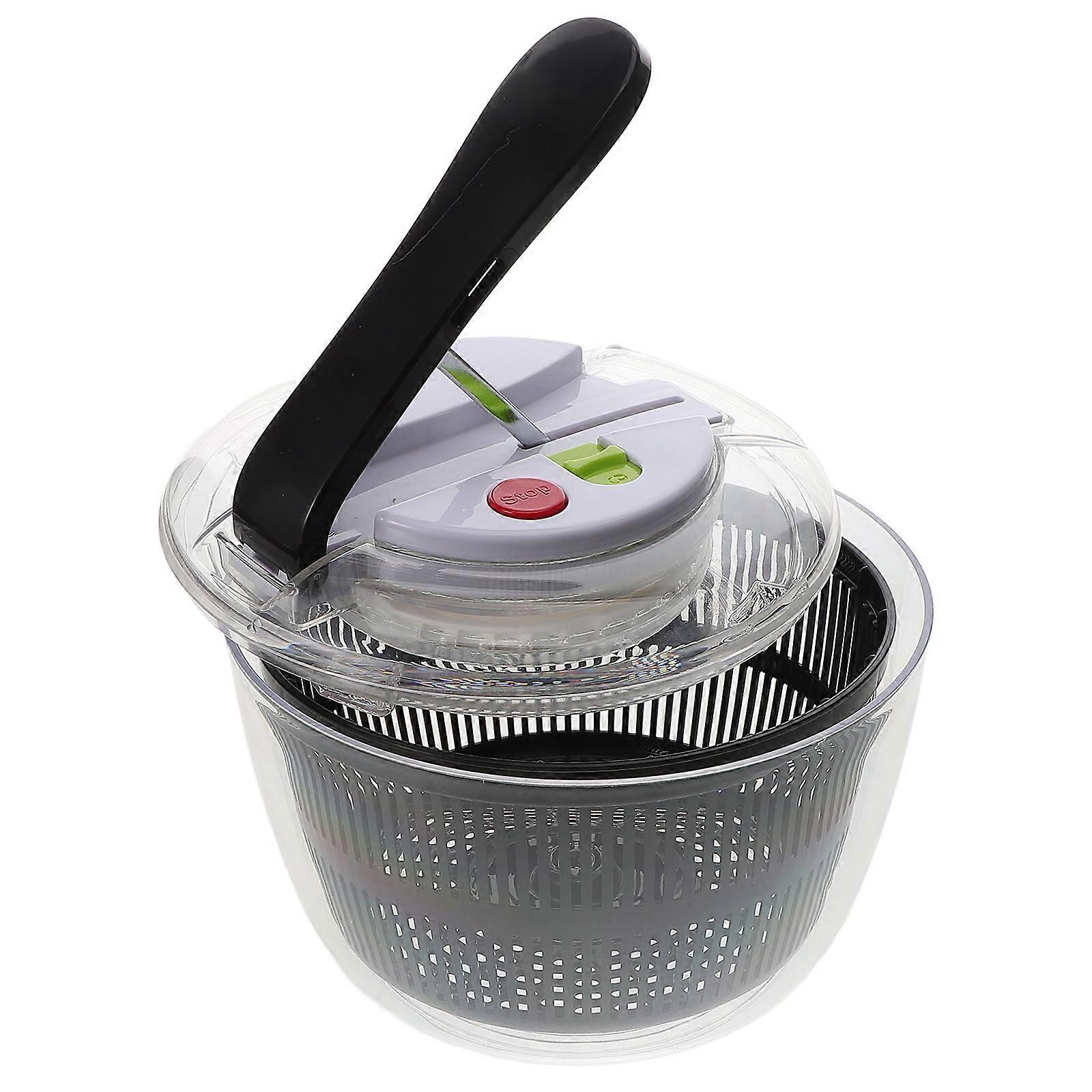 Salad Spinner Manual Vegetable Drainer for Home Use