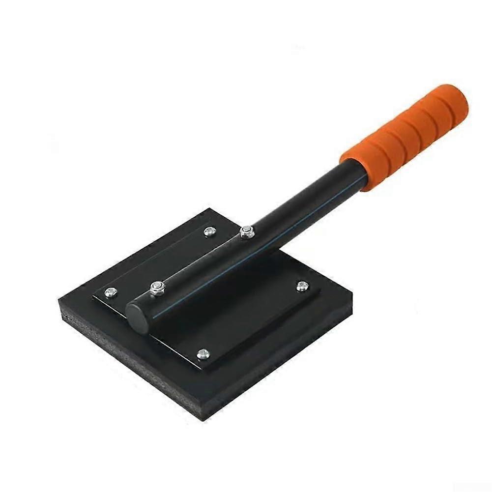 Ergonomic Rubber Tapping Block Flooring Installation Tool for Vinyl Plank Wood Tile Black