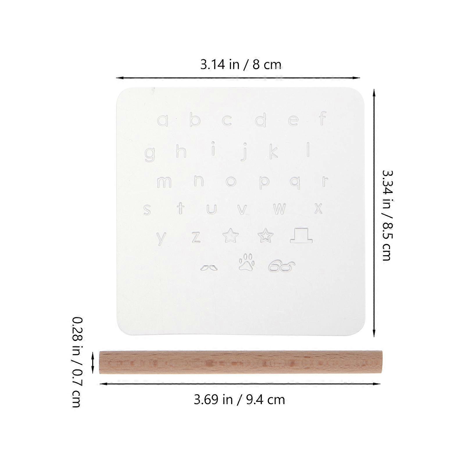 Digital Number Letter Stamp Set for Use 1Set Style