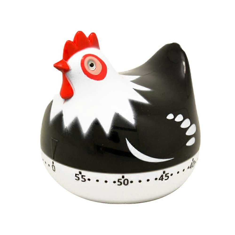 Cute Hen Shape 60Minute Mechanical Kitchen Timer for Cooking Baking and Classroom Use