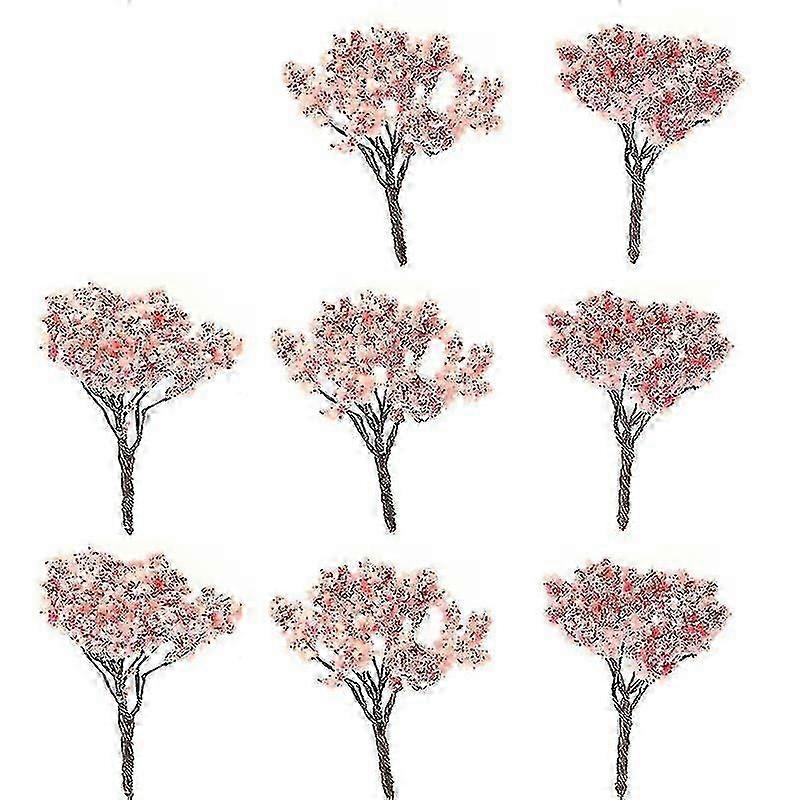 10pcs Model Cherry Trees 26-27s