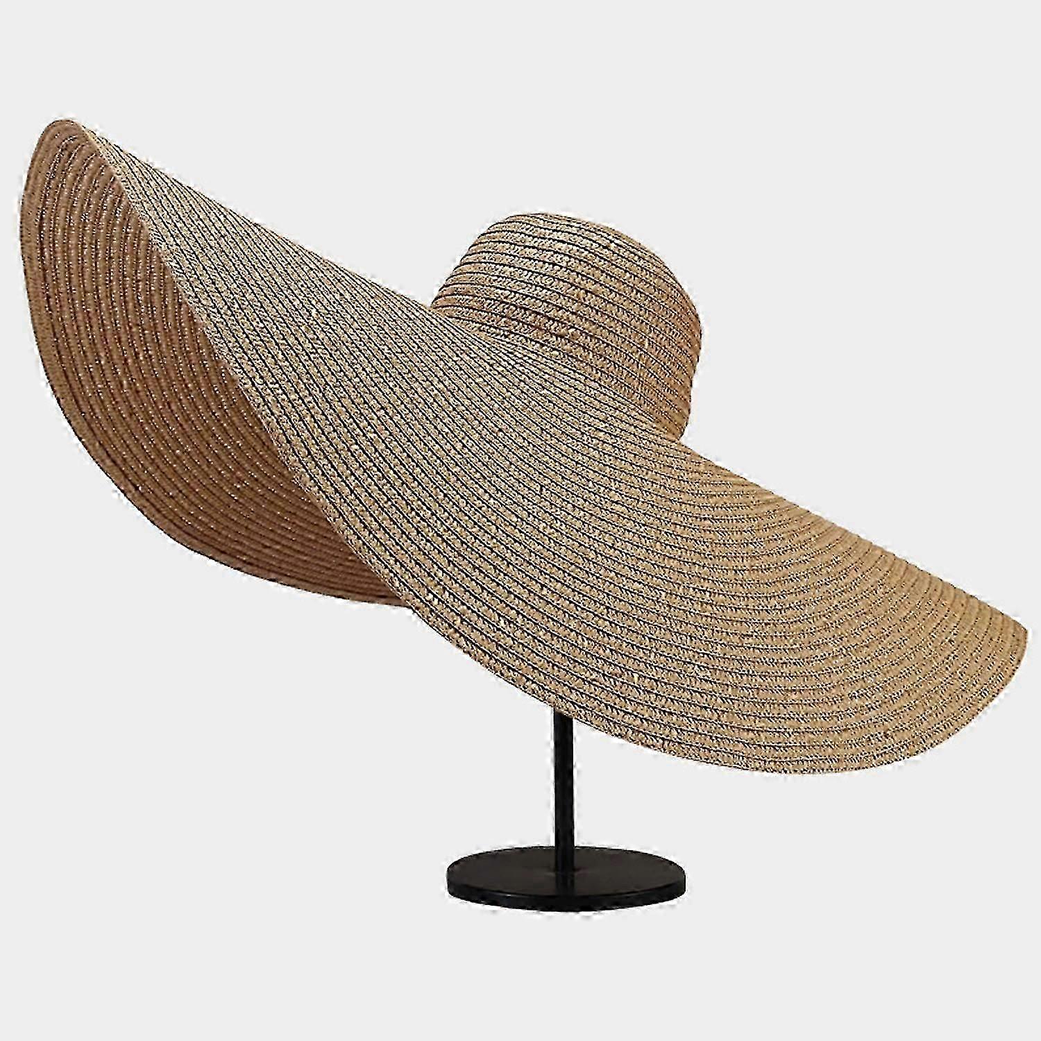 cowboy straw hat with large brim