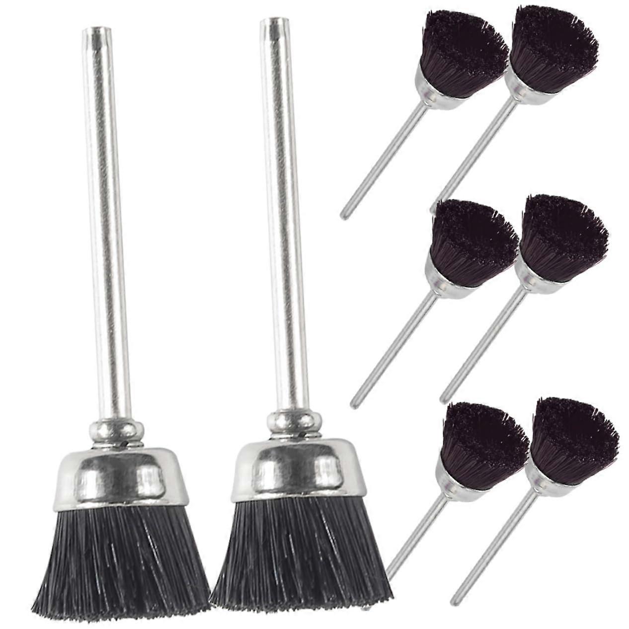 8pcs Nail Drill Bit Cleaning Brush Set for Deep Dust Removal and Quick Bit Maintenance