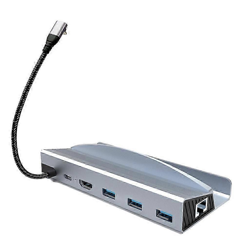 Suitable for Steam Deck 6-In-1 Base Docking Station Type-C Game Console Multi-Function Converte