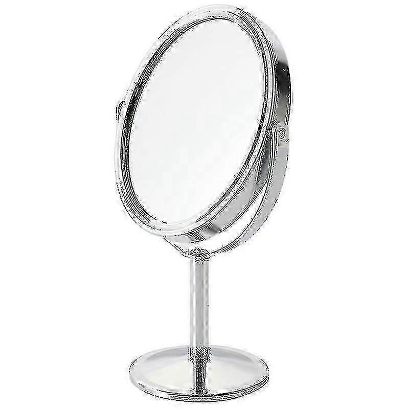 8 polegadas grande double sided 1x/10x Espelho de maquiagem, giro de 360 graus