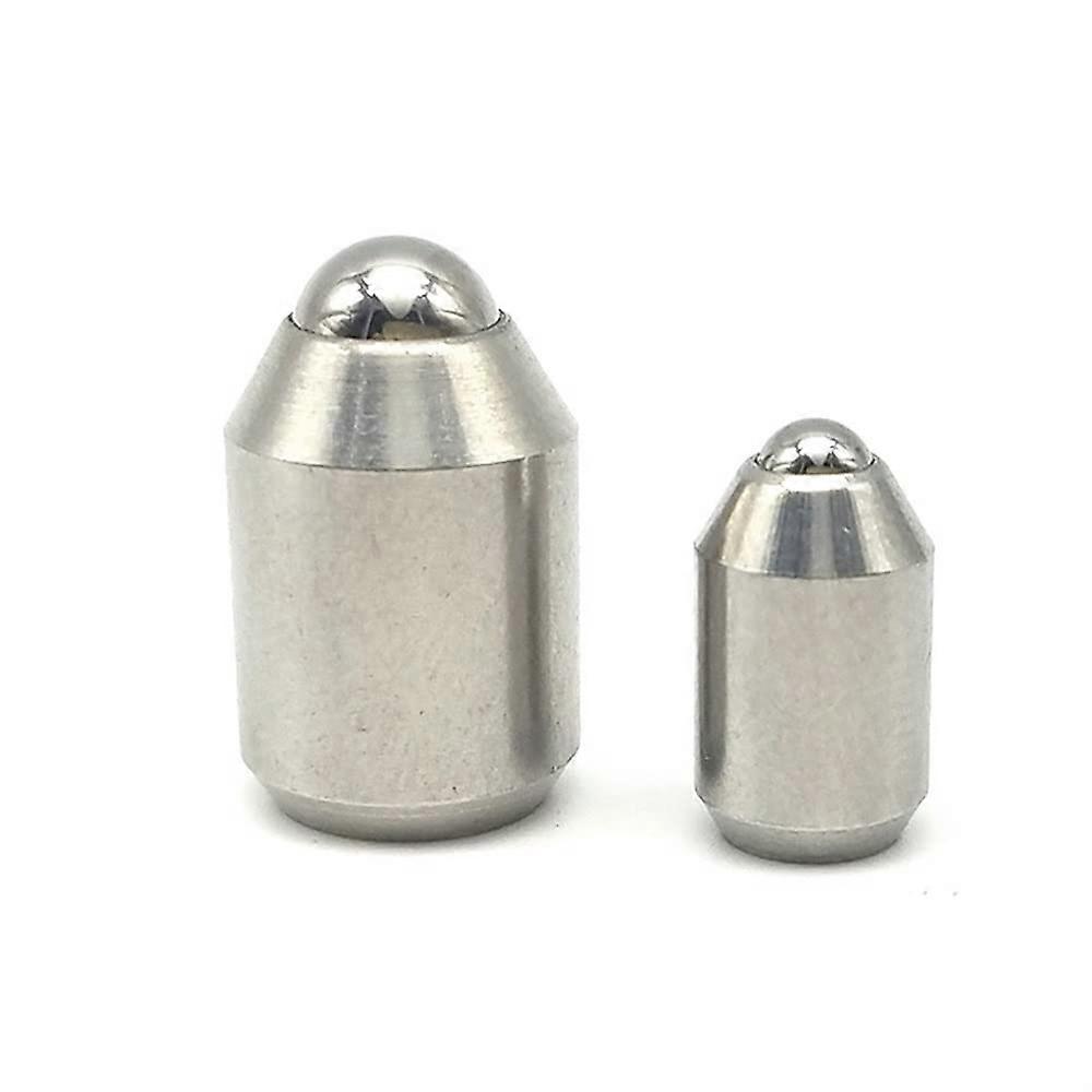 Ball Plunger Screw Set Stainless Steel Hex Socket Spring Plunger Pack of 10 for Secure Positioning