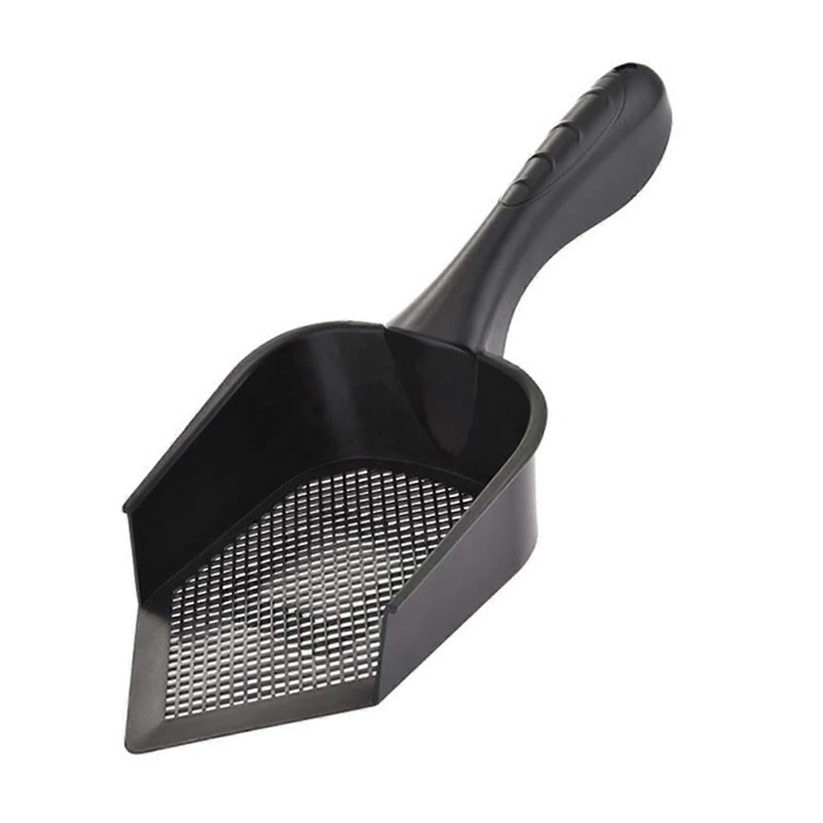 Pet Litter Scoop with Fine Mesh for Small Pets, Ergonomic Handle, Large Area Scooping