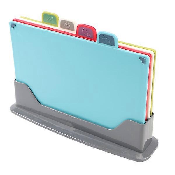 Chopping Board Set PP+TRP Material 5-Piece Home Kitchen Classification Chopping Board