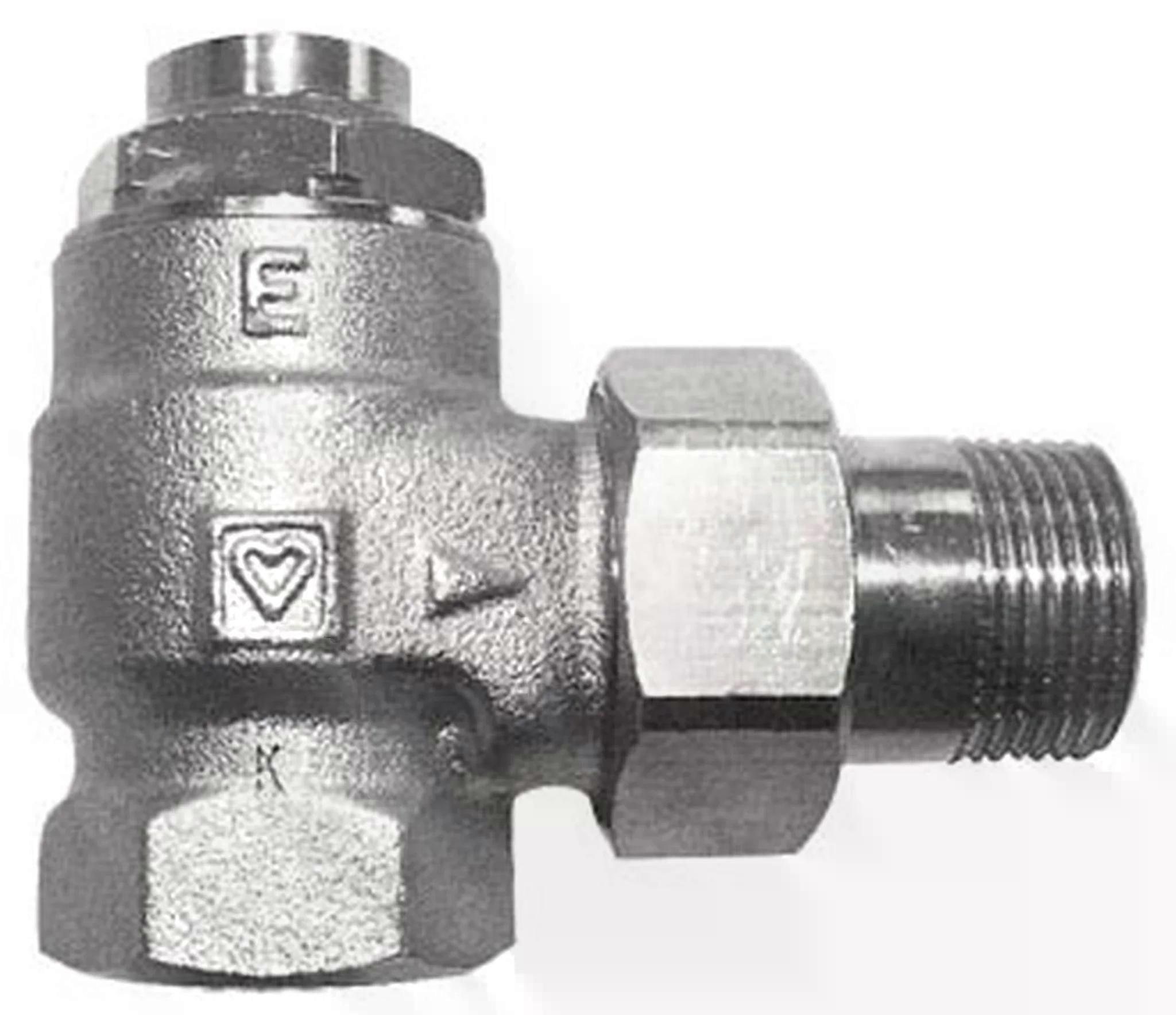 Herz Ruecklaufventil RL 1-E Fig.3724(01) 1/2 Zoll E-Form