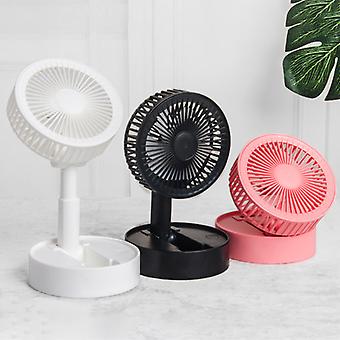 Mini ventilateur USB portable pliable à suspendre au cou, 5