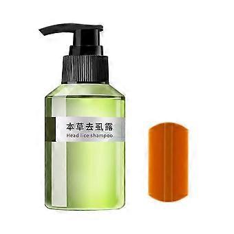 Head Lice Shampoo 100ml - Natural Tea Tree & Lemon Eucalyptus  Daily Lice Prevention for Kids & Adults  Anti Nit Formula with Dual-Sided Lice Comb