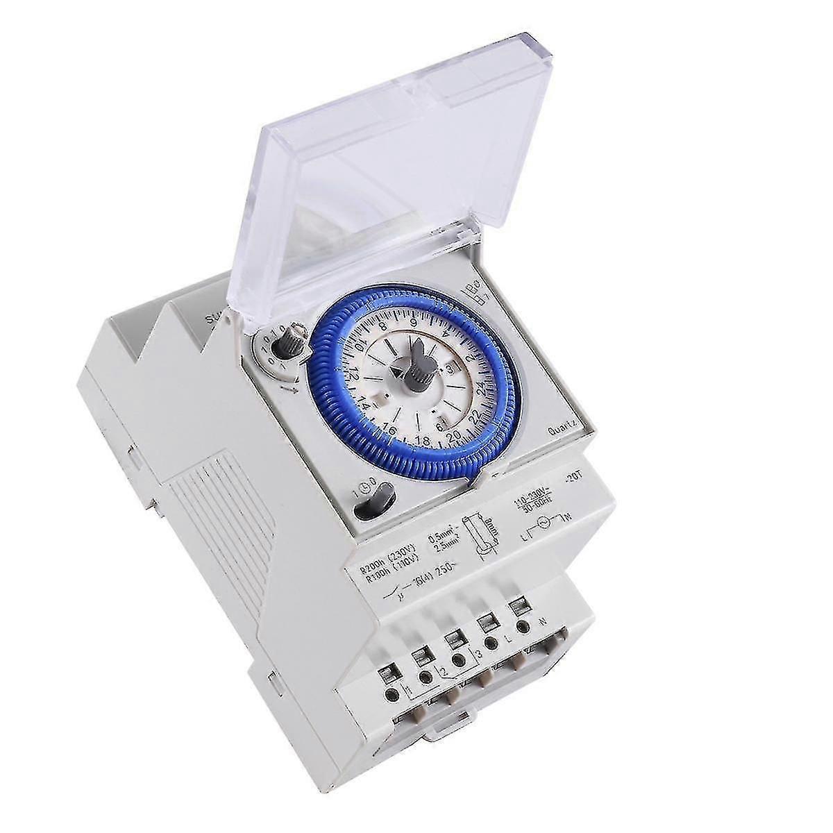 Mechanical Timer Switch Sul181d 96 On/off Per Day Time Set Range 15 Mins Timer Mechanical 24h Timer 48V