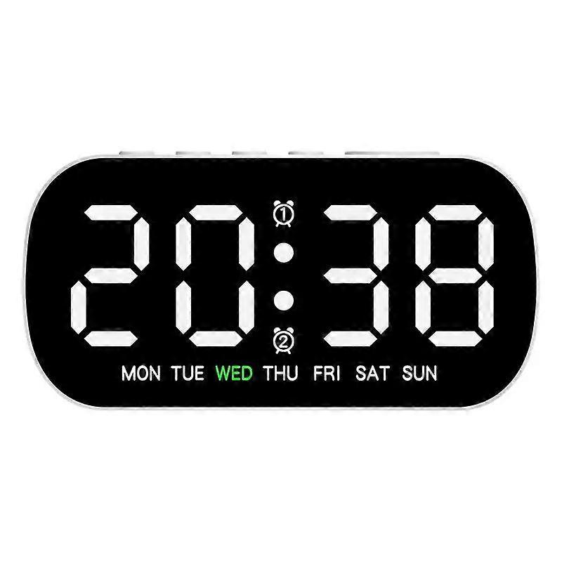 Digital Alarm Clock – Usb Powered Led (different Colours Available)