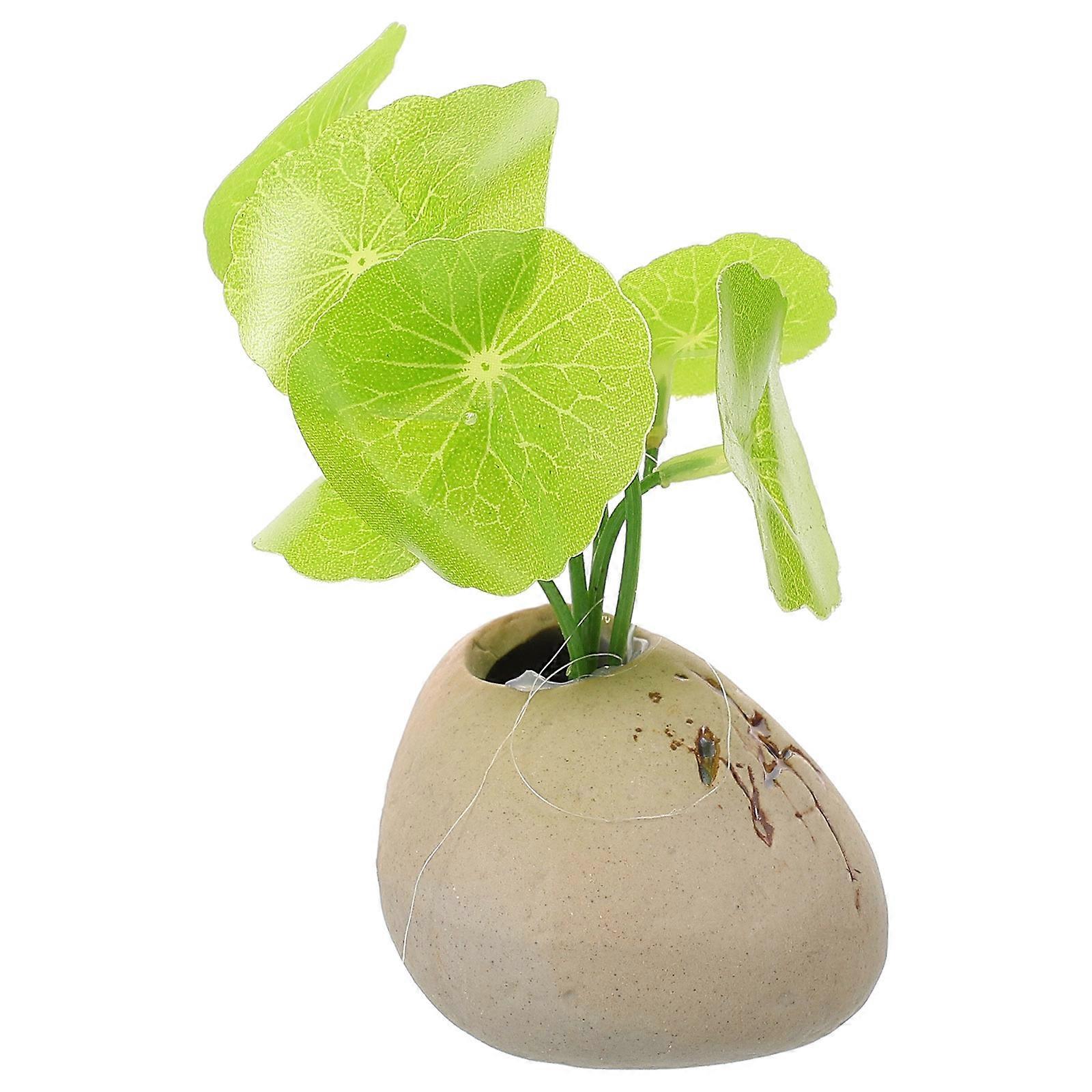 Car Decor Simulated Plant for Dashboard Decoration Multi Colored Set