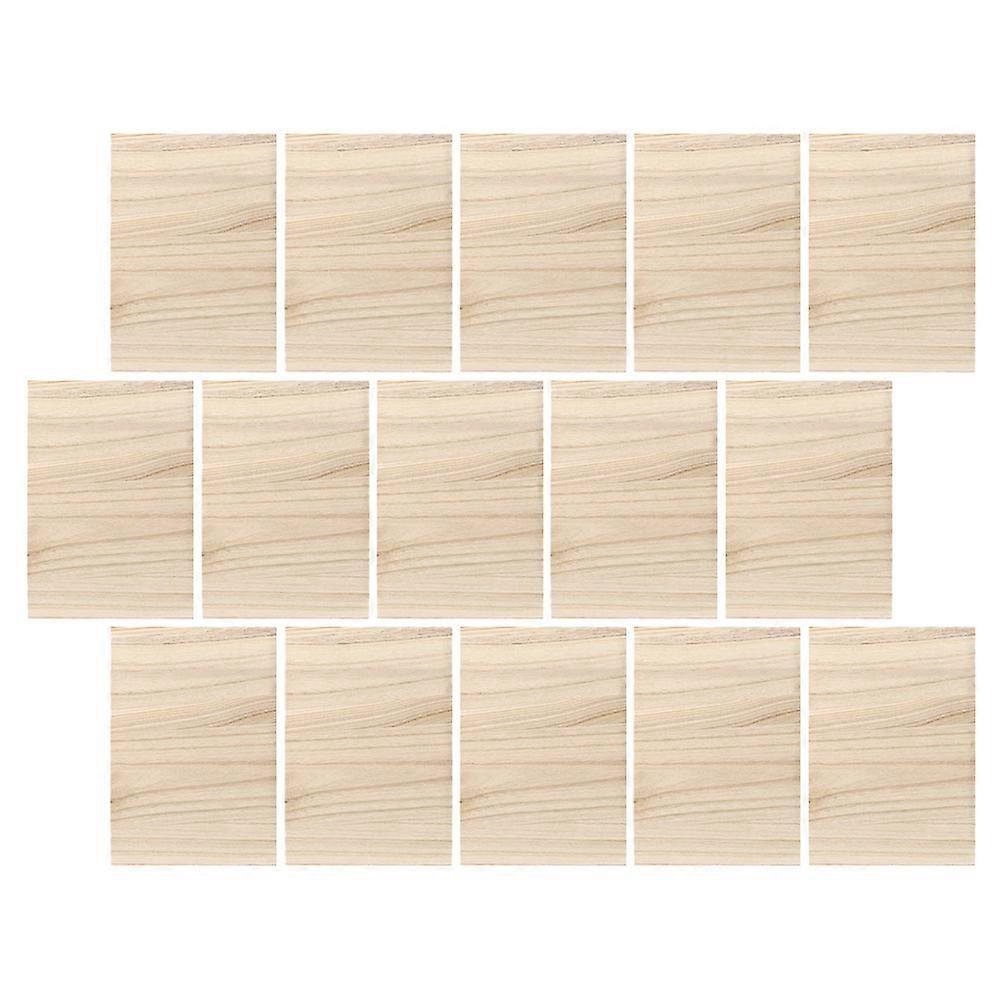Performing Taekwondo Board Wood Breaking Board for Training 15Pcs Pack
