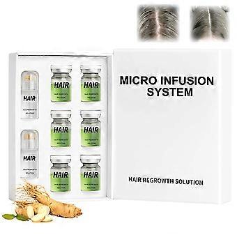 Hair Growth Serum with Ginseng and Peppermint Oil, Advanced Hair Regrowth Treatment for Thicker Hair