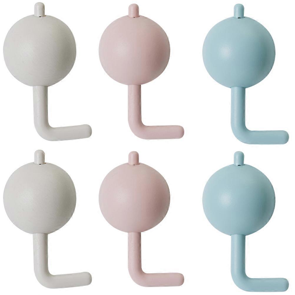 Cabinet Locks for Child Safety Rectangular Practical Design ABS Material 6Set
