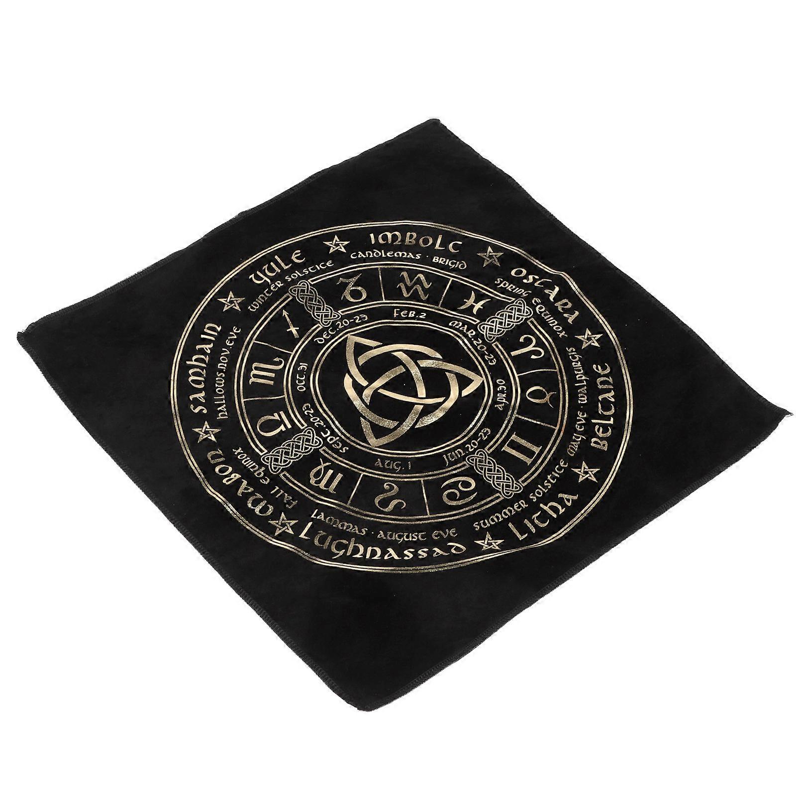 Multipurpose Tarot Tablecloth Decorative Delicate Pattern 3Pcs Set