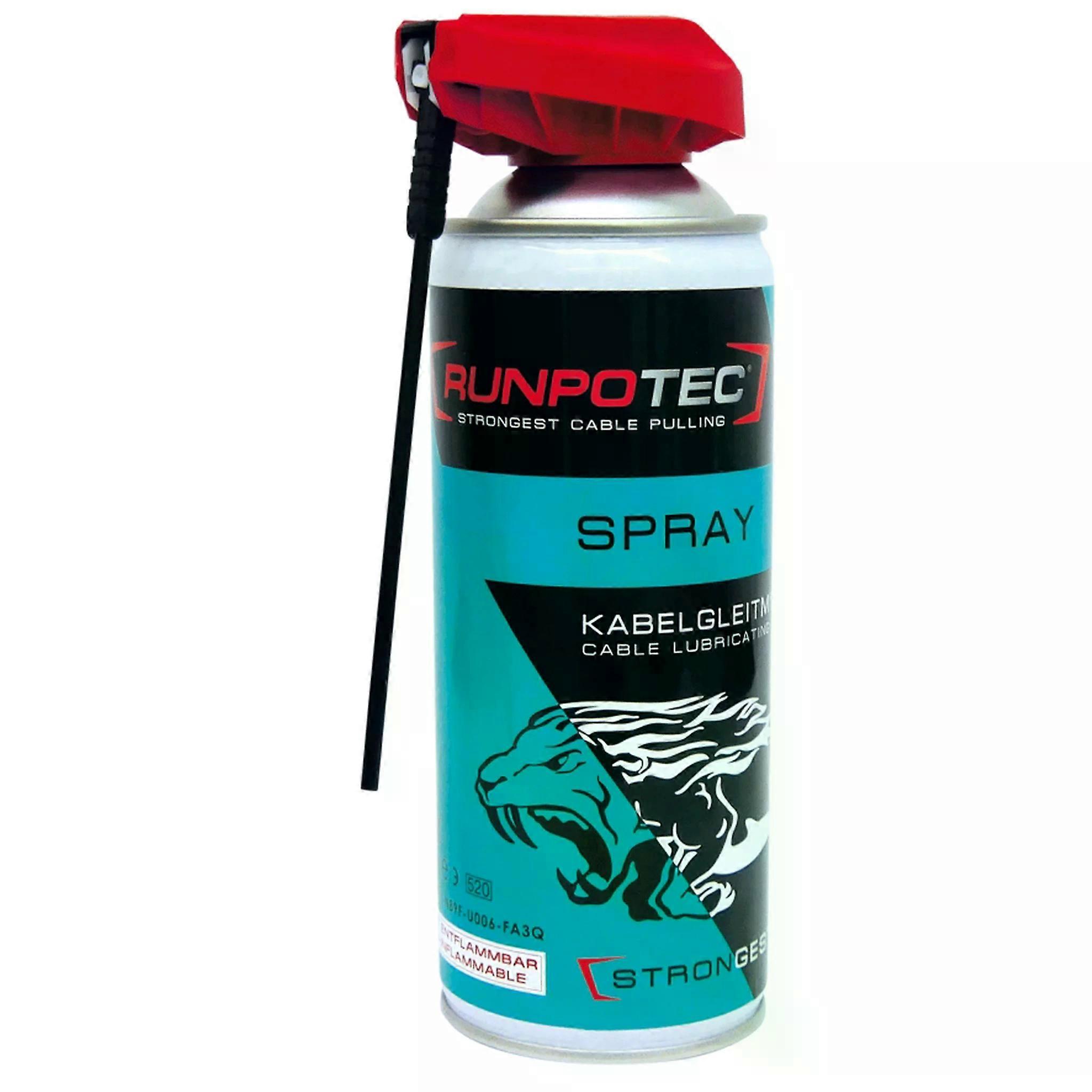 RUNPOTEC Kabelsmörjspray 400 ml, 1 st.