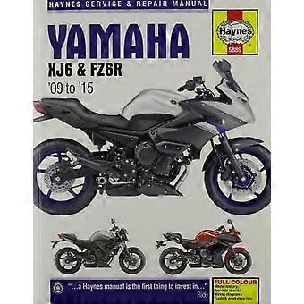Yamaha XJ6 servizio e riparazione manuale 2009-2015