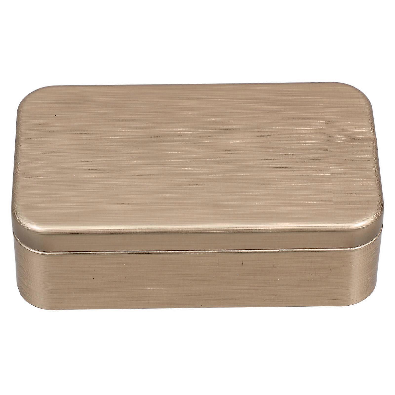 Tinplate Cookie Boxes for Storage Decorative with Lid Multi Use
