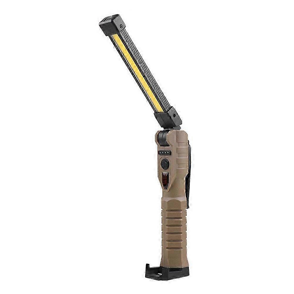 COB Foldable Flashlight LED Work Light 7 Modes Magnetic USB Rechargeable Torch Portable Working Flash Light