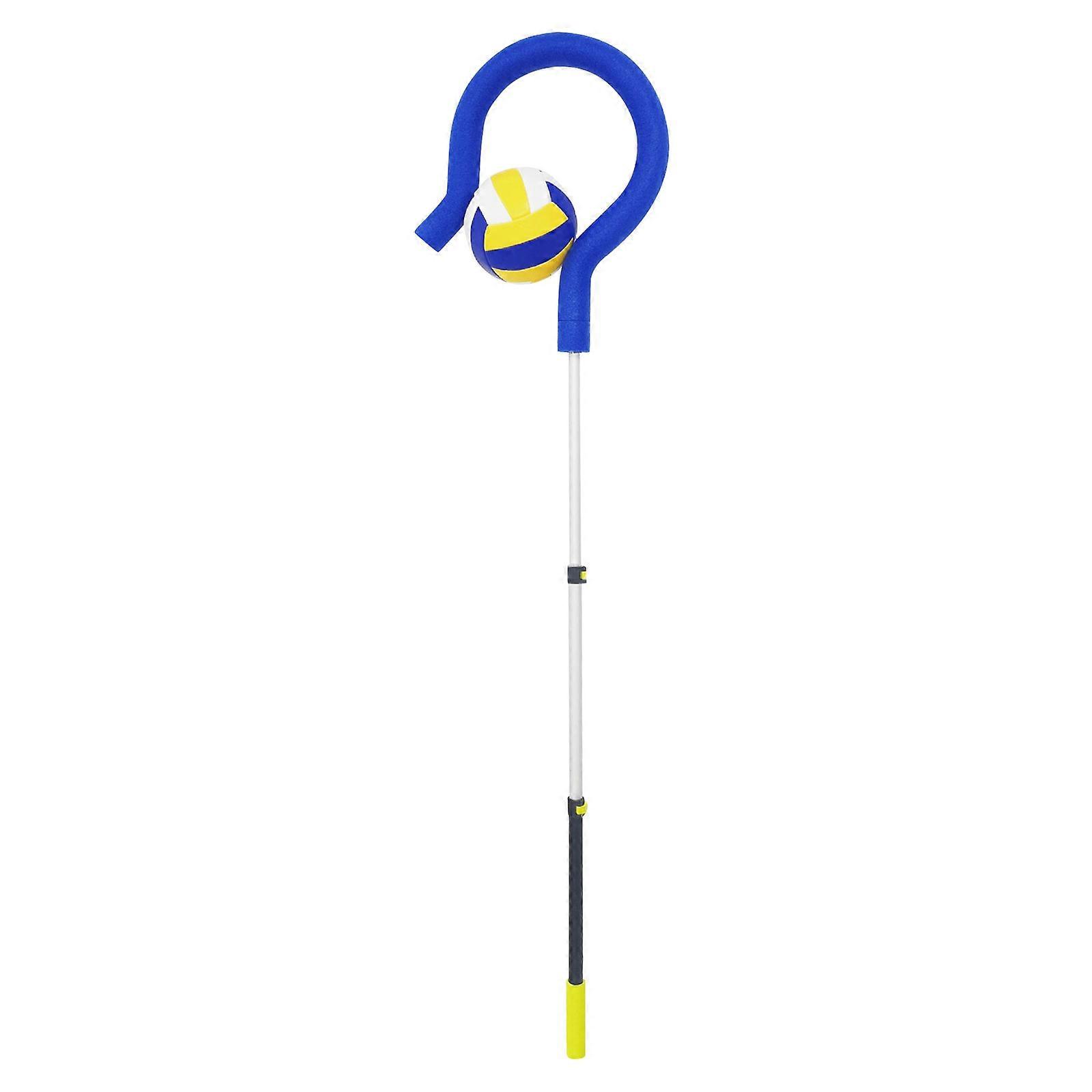 Flexible beachvolleyball Striking Guide With Secure Sphere Holder And variable Structure For Every Skill Phase  Green