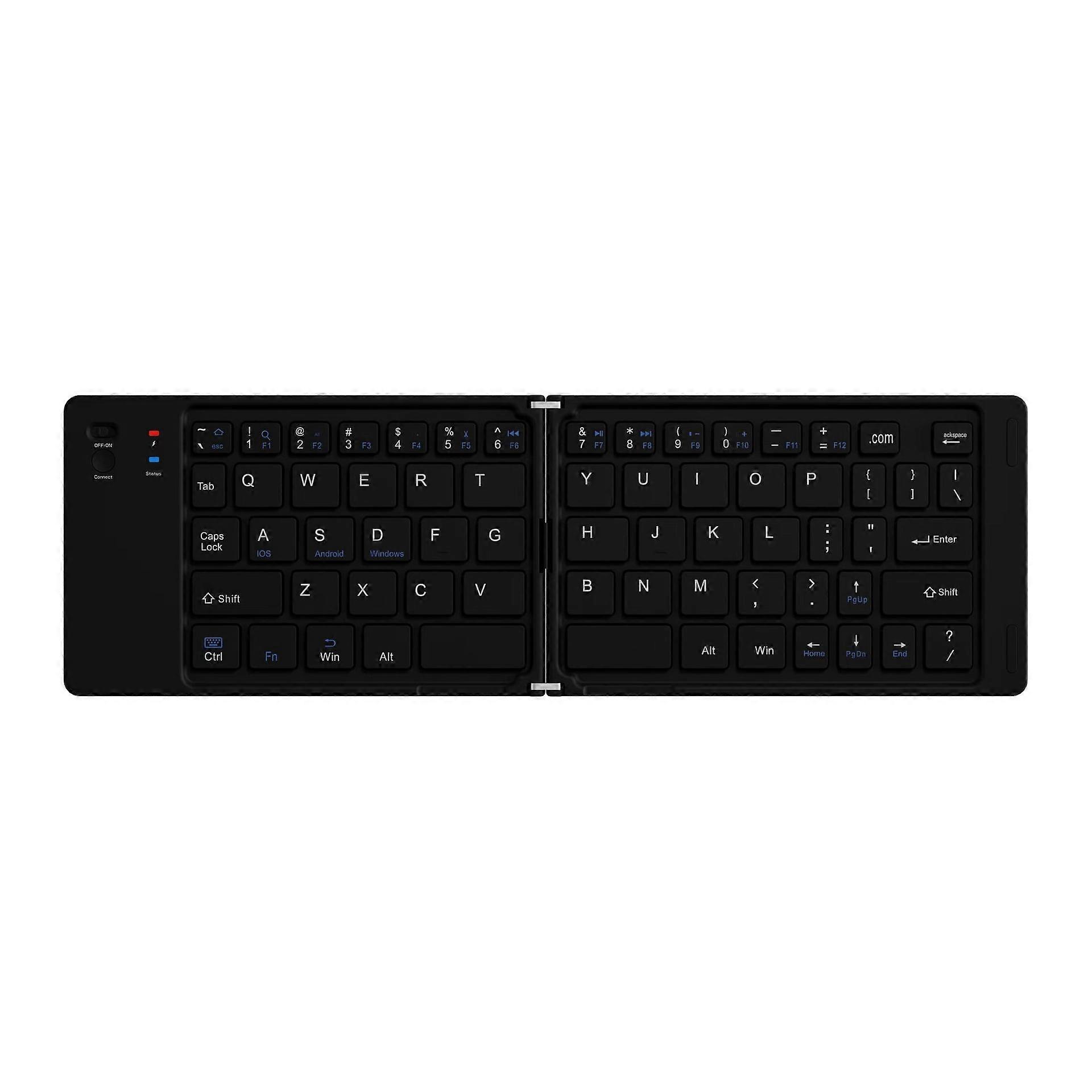 Ultra-Thin Foldable Bluetooth Keyboard for Phone/Tablet/Laptop