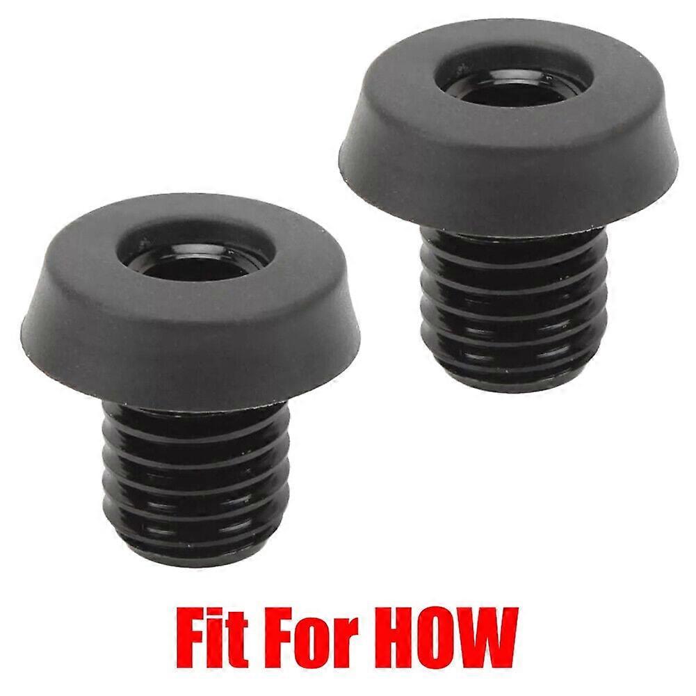 2PC Pool Cue Back Plug Screw Bottom Bumper Protector for Universal/HOW/PERI/Fury
