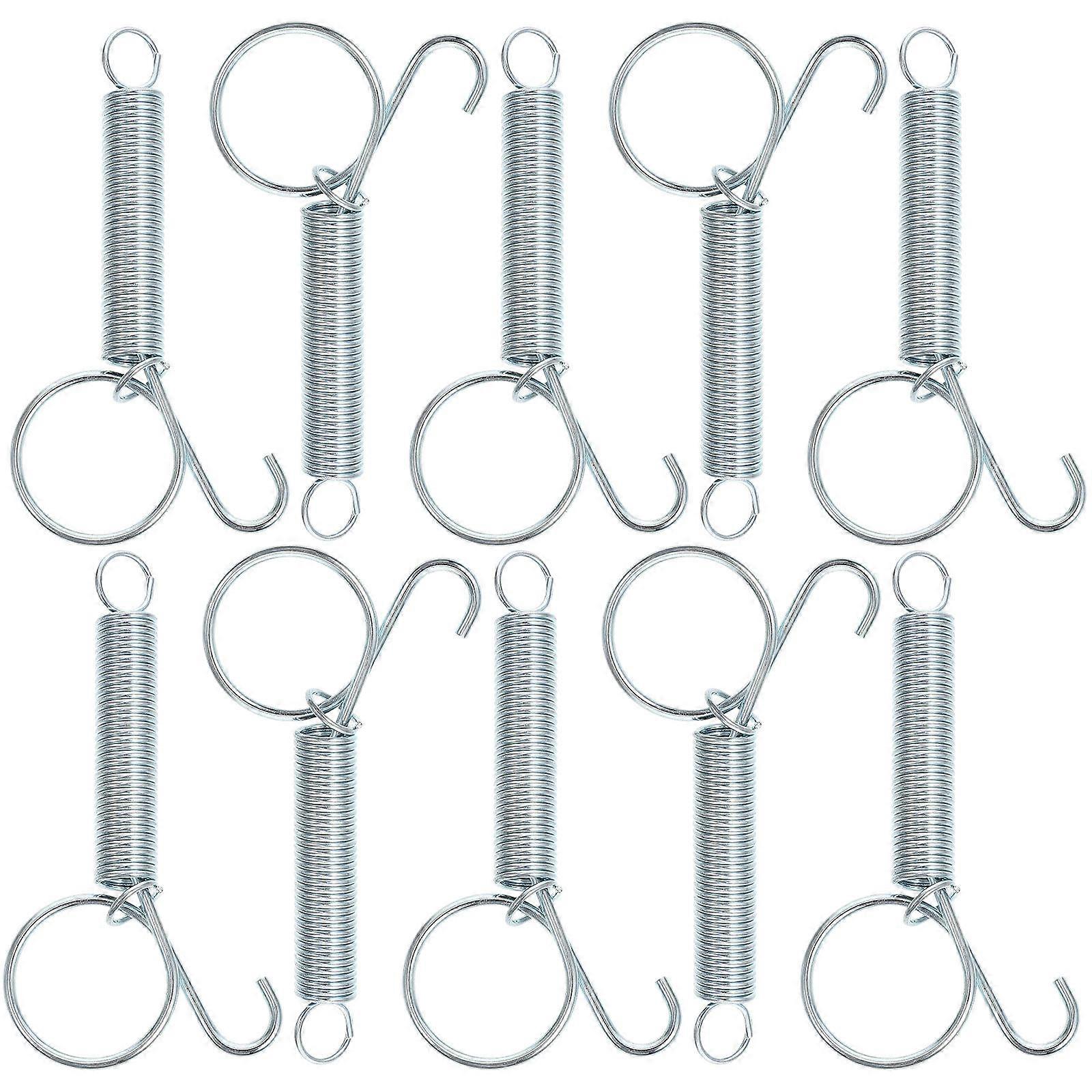 10 Pcs Spring Cage Door Latch Door Spring Hook Rabbit Cage Door Spring Hook