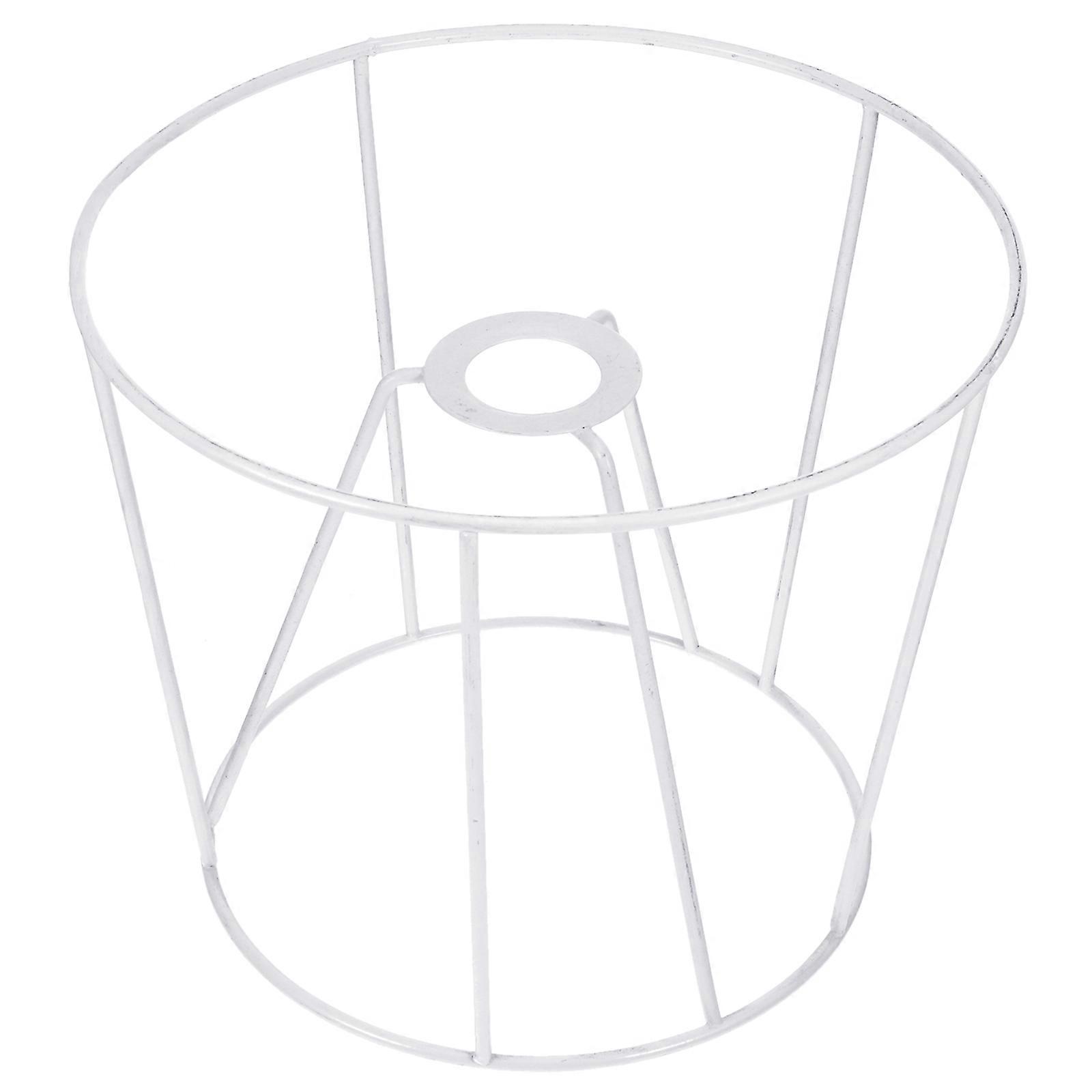 Ceiling Light Frame for Lighting White Iron Chandelier Bracket