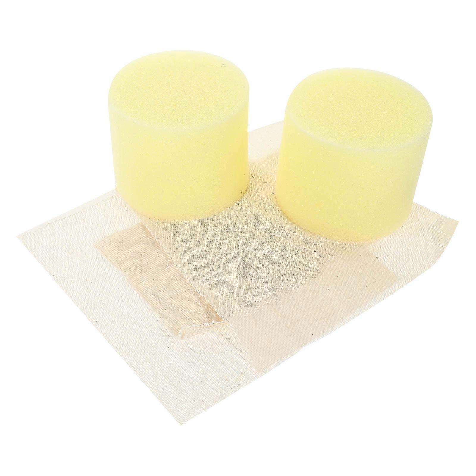 Practical Cooking Pancake Oil Brush Replace Fabric 1Set for Kitchen