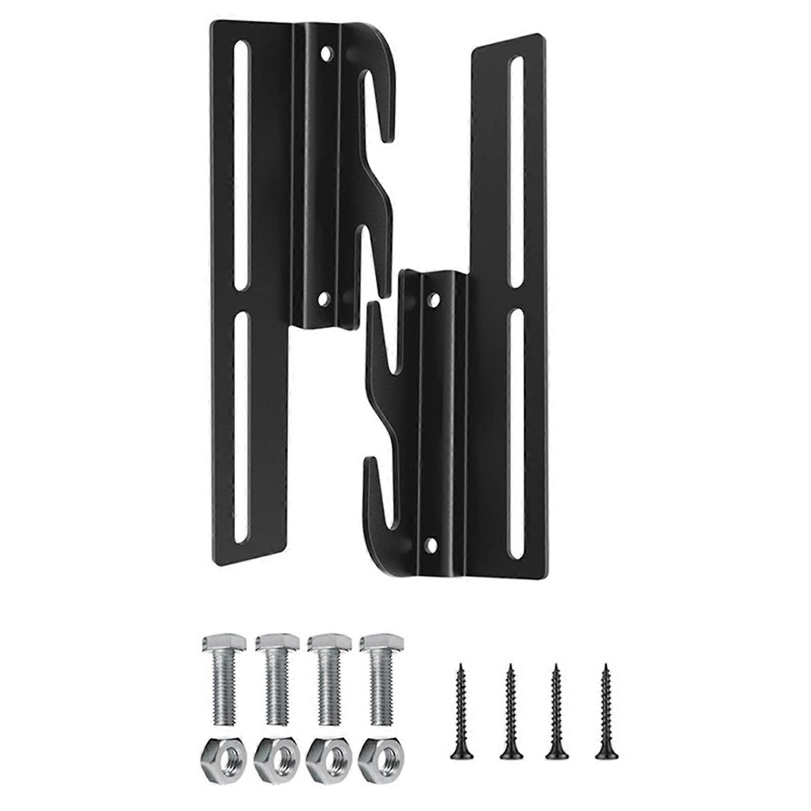 2/4Pcs Bed Frame Conversion Bracket with Hardware Bolt-On to Hook-On Headboard Adapter Bracket Bed