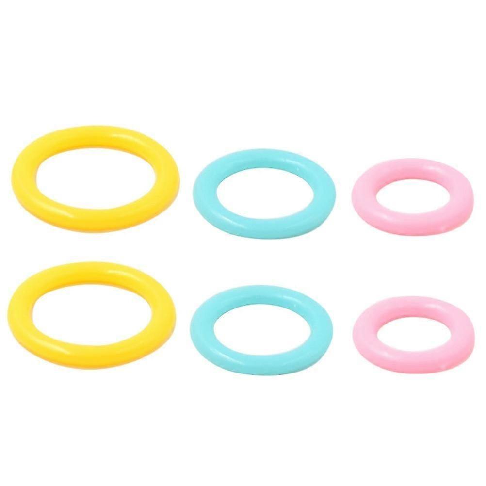 Crochet Stitch Markers Durable Locking Circle Markers 360Pcs Set