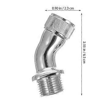 1pc 1/2" Shower Elbow Adapter Shower Head Extender Connector for Bathroom